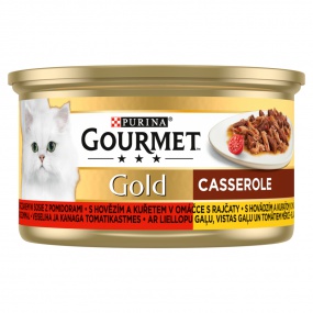 Gourmet Gold losos & kuře 85g