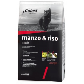 Golosi Cat Manzo & Riso 7,5 kg