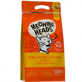 Meowing Heads Paw Lickin‘...