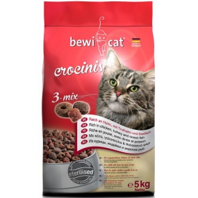 Bewi Cat Crocinis (3-Mix) 5kg