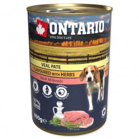 Ontario konzerva Dog Veal...