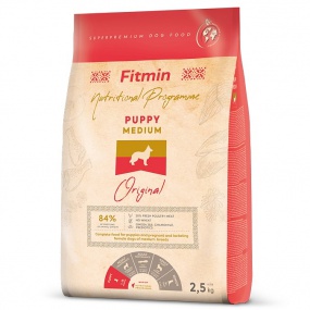 Fitmin dog medium puppy 2,5 kg